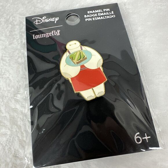 New Disney Loungefly Baymax Chef Avocado Toast Enamel Pin Big Hero 6 Pixar - Picture 4 of 5